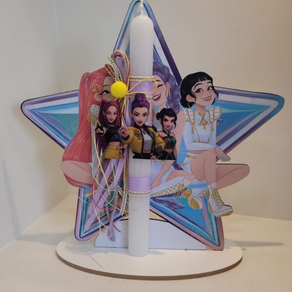 Πασχαλινή Λαμπάδα KPop Demon Hunters "Golden"